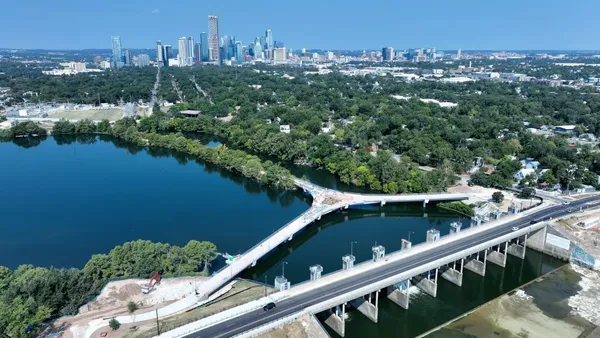 Wishbone Bridge and Unity Underpass open Feb. 7, completing a traffic-free loop around Lady Bird Lake