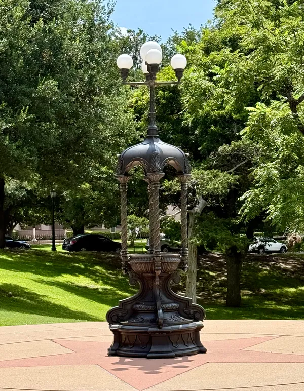 Giant lantern puppets transformed Texas Capitol grounds into an interactive theater event in Austin